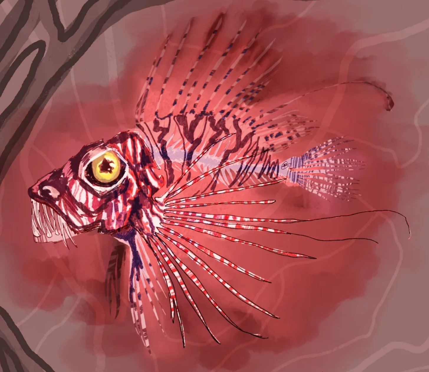 dibujo de un animal de ilustración digital para la creación de personajes